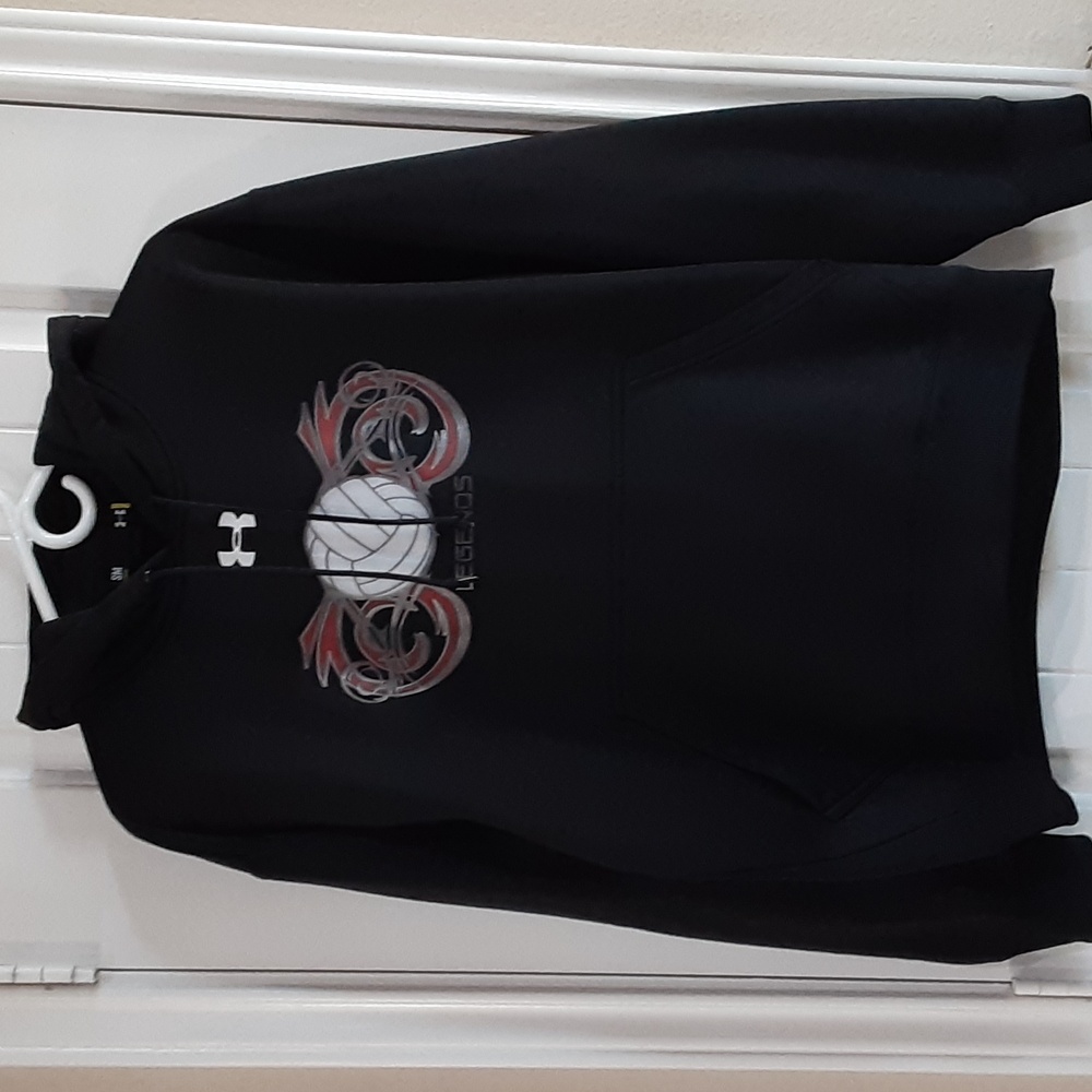Under Armour Volleyball 🏐 "Legends" Graphic Hoodie - Unisex - Size Small - EUC